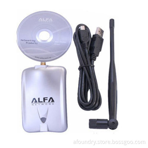 2.4G 54Mbps Realtek8187L 1,000mW High-power Wireless USB Adapter